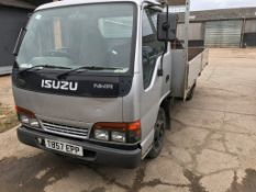 ISUZU NKR 3500KG RATED DROP SIDE TRUCK