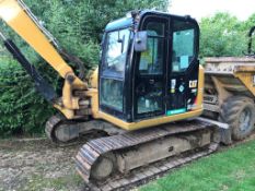 CATERPILLAR 308E TRACKED EXCAVATOR YEAR