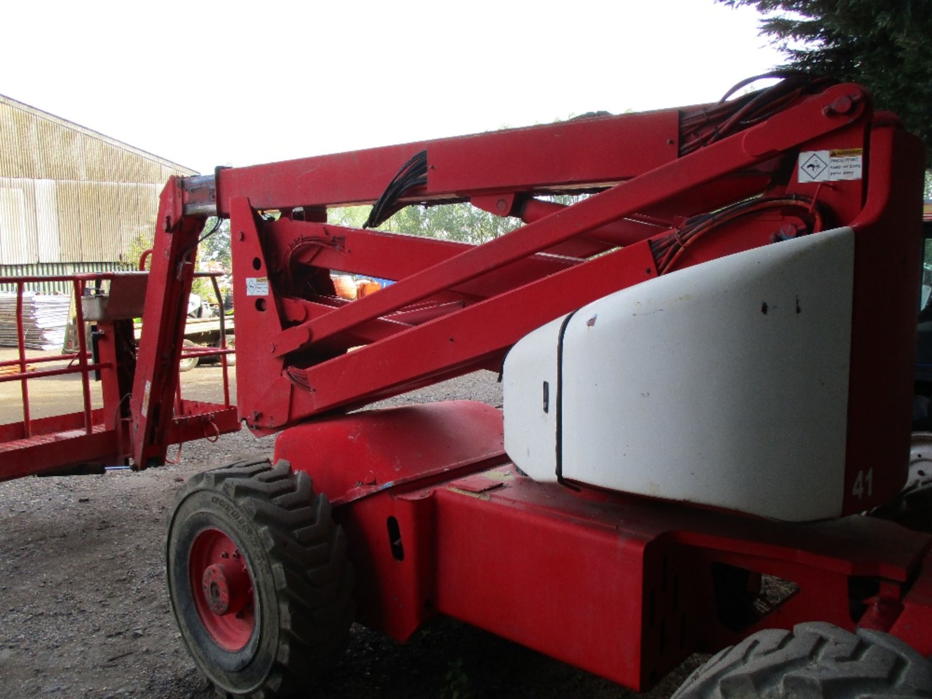 UPRIGHT AB-46 RT DIESEL POWERED 4 WHEEL DRIVE BOOM ACCESS UNIT - Image 6 of 7