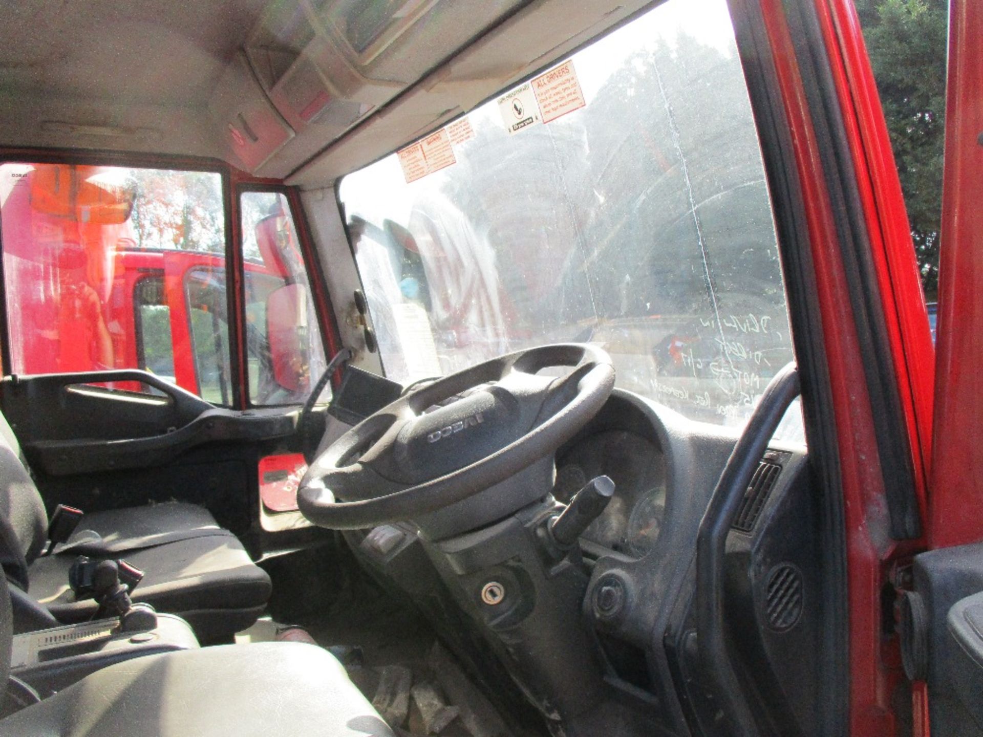 IVECO 75E17 TIPPER, SEMI AUTOMATIC GEARBOX, RED REG: GN59 LHT - Image 7 of 9