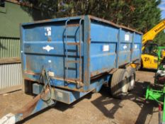 A S MARSTON FFIL 14 TONNE AGRICULTURAL TRAILER