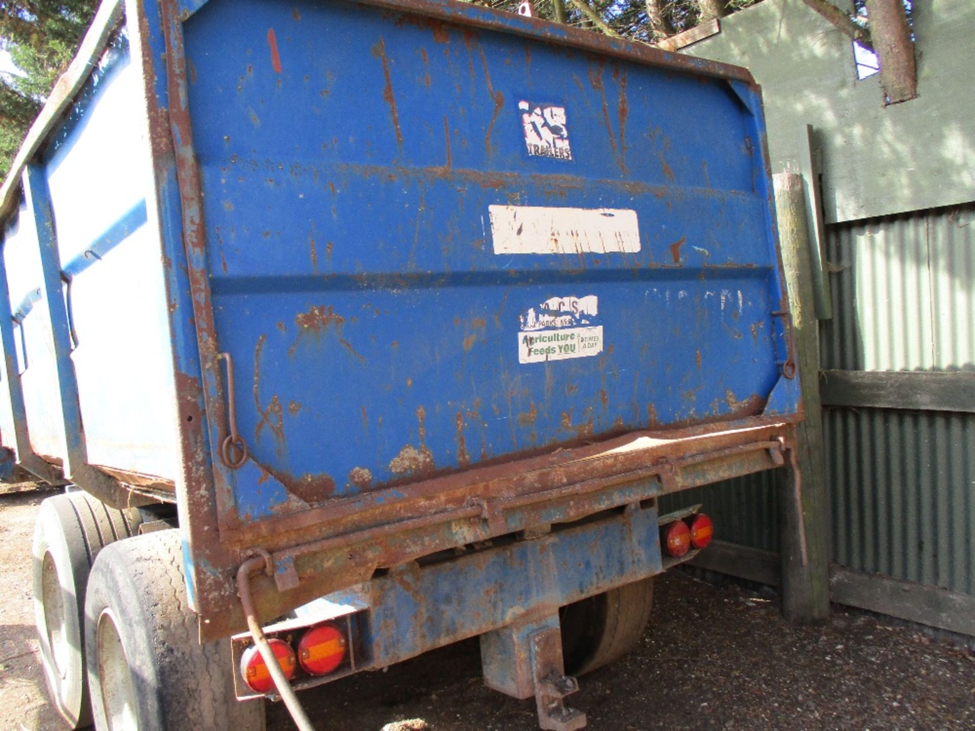 A S MARSTON FFIL 14 TONNE AGRICULTURAL TRAILER - Image 7 of 7