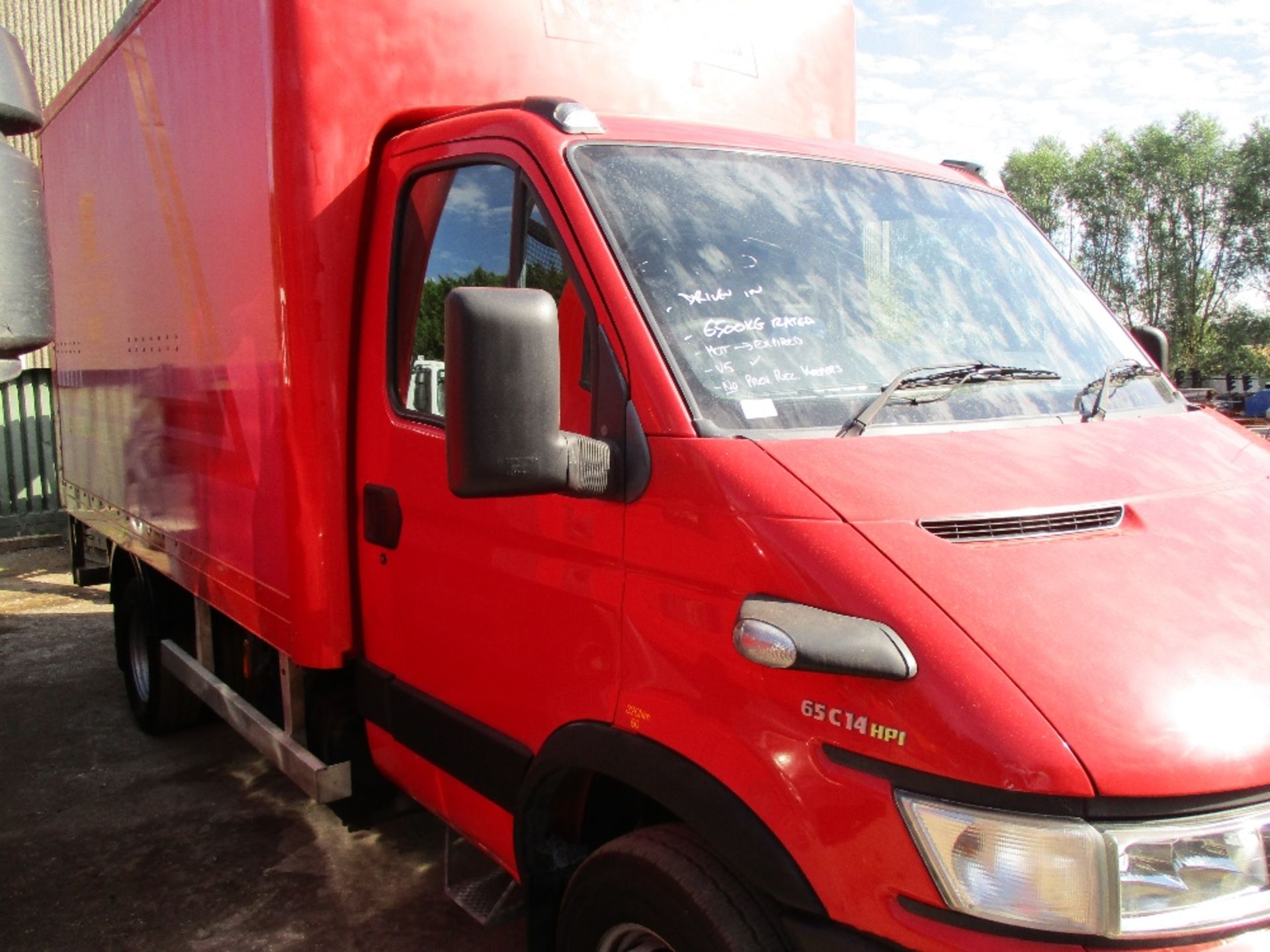 IVECO 6500KG BOX LORRY, EX ROYAL MAIL REG: KE55 AWM