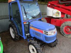 ISEKI COMPACT TRACTOR C/W FULL CAB YR 2011 BUILD