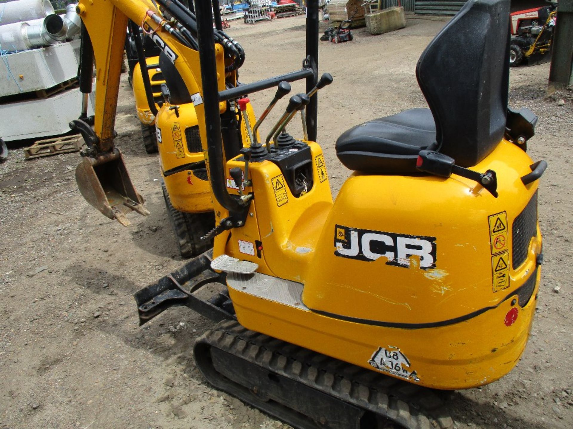 JCB 8008 CTS MICRO EXCAVATOR EXPANDING TRACKS 767REC HRS - Image 4 of 6