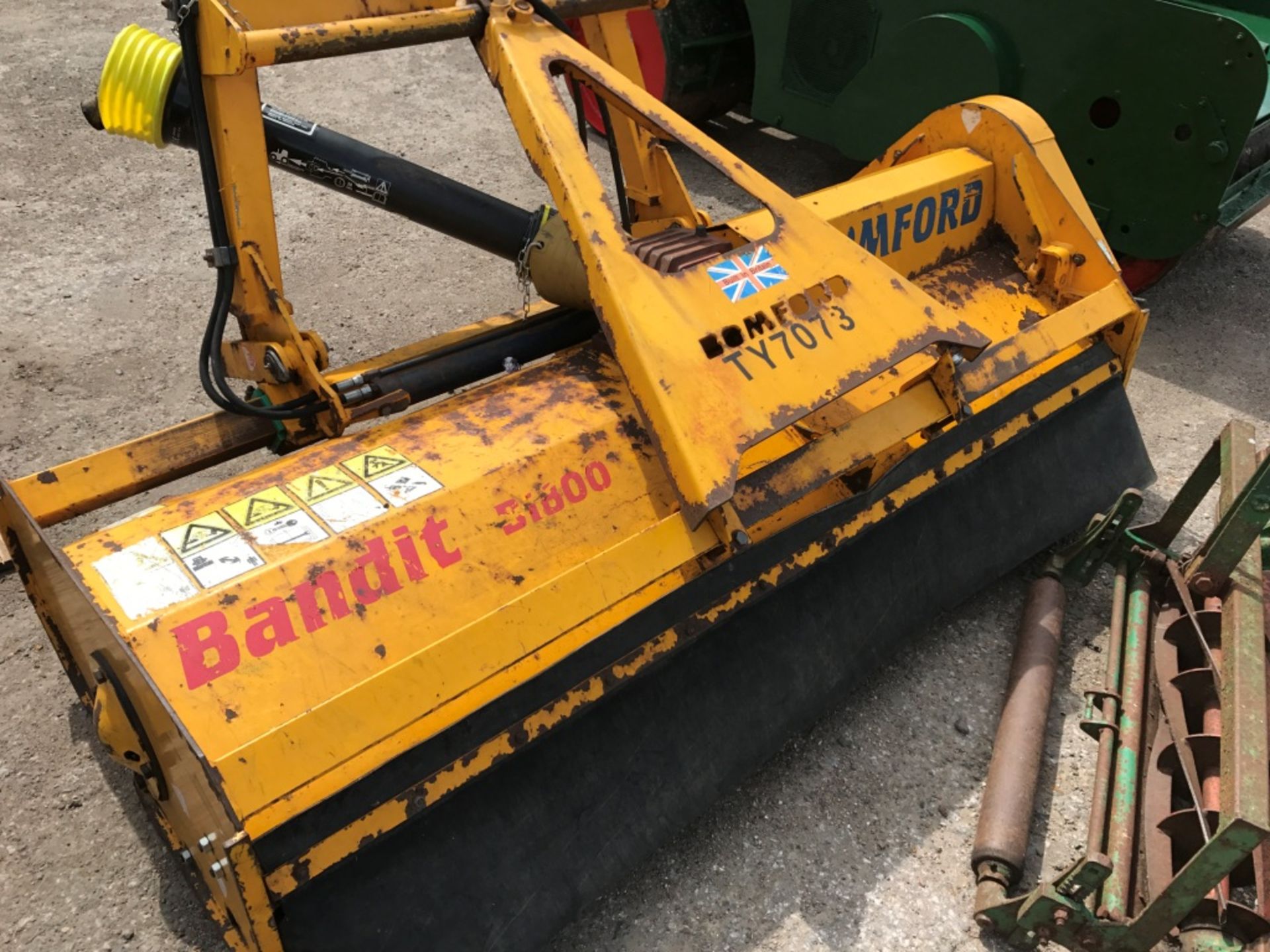 BOMFORD BANDIT 6FT MOWER WITH HYDRAULIC OFFSET,