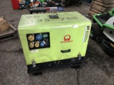 PRAMAC P600S GENERATOR YEAR 2013 RUNS BUT NOT SHOWING POWER