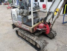 TAKEUCHI TB016 MINI DIGGER WITH TRAILER