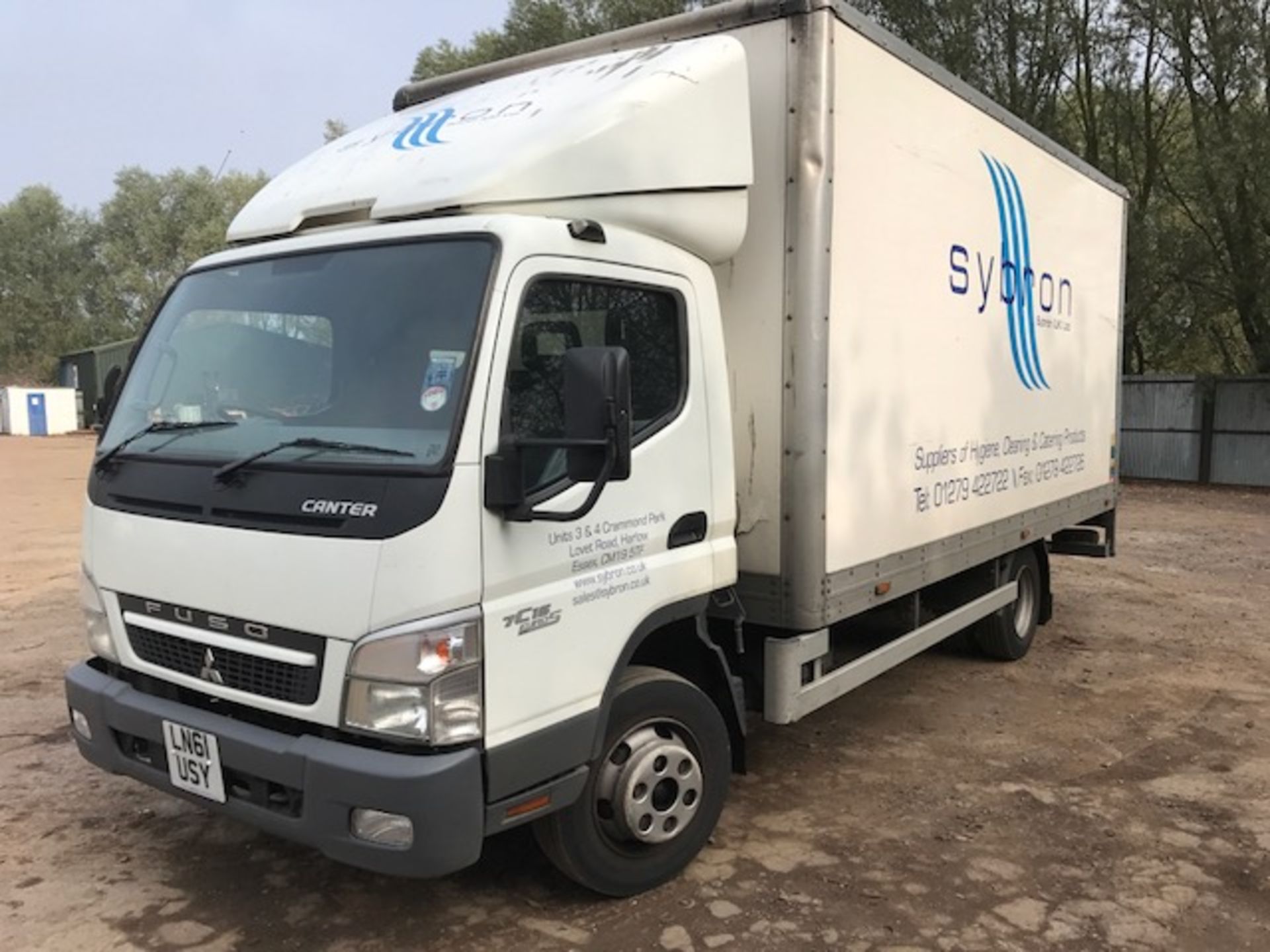 MITSUBISHI CANTER 7C15 BOX BODY 7500KG RATED LORRY WITH TAIL LIFT