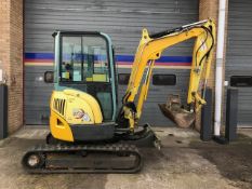 Year 2009 YANMAR VIO30-3 RUBBER TRACKED EXCAVATOR