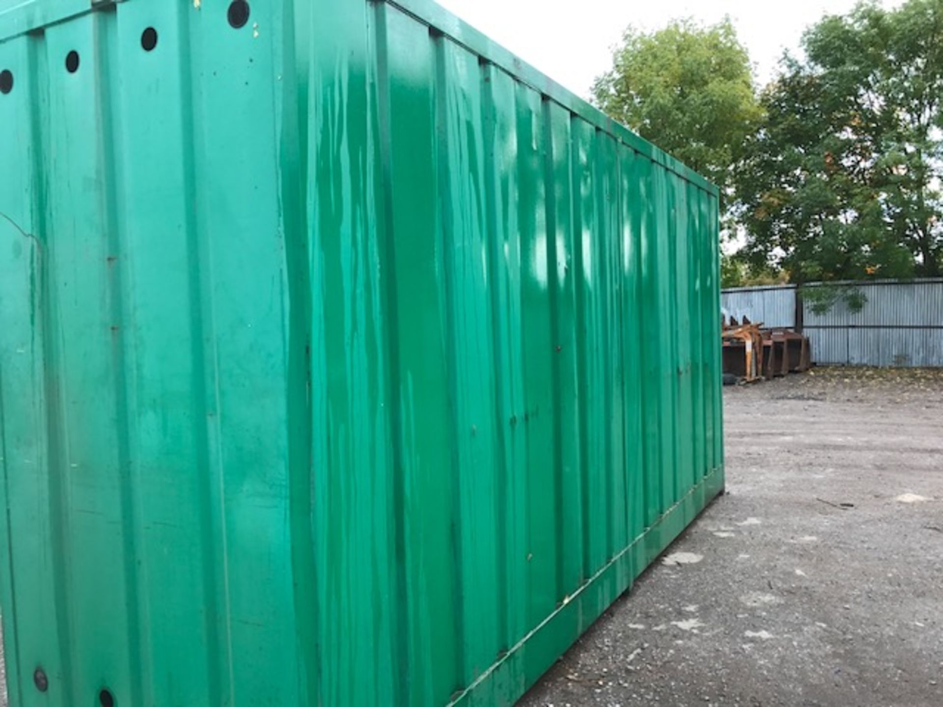 PAINT/CHEMICAL STORAGE CONTAINER, 2 DECKS WITH DRIP TRAY BASE - Image 5 of 6