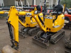 JCB 800 8CTS 0.75tonne rated micro excavator