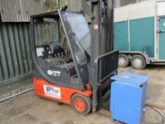 Lansing E14 battery forklift c/w charger