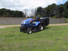 Iseki SXG19 diesel ride on mower with 48" mid mount deck