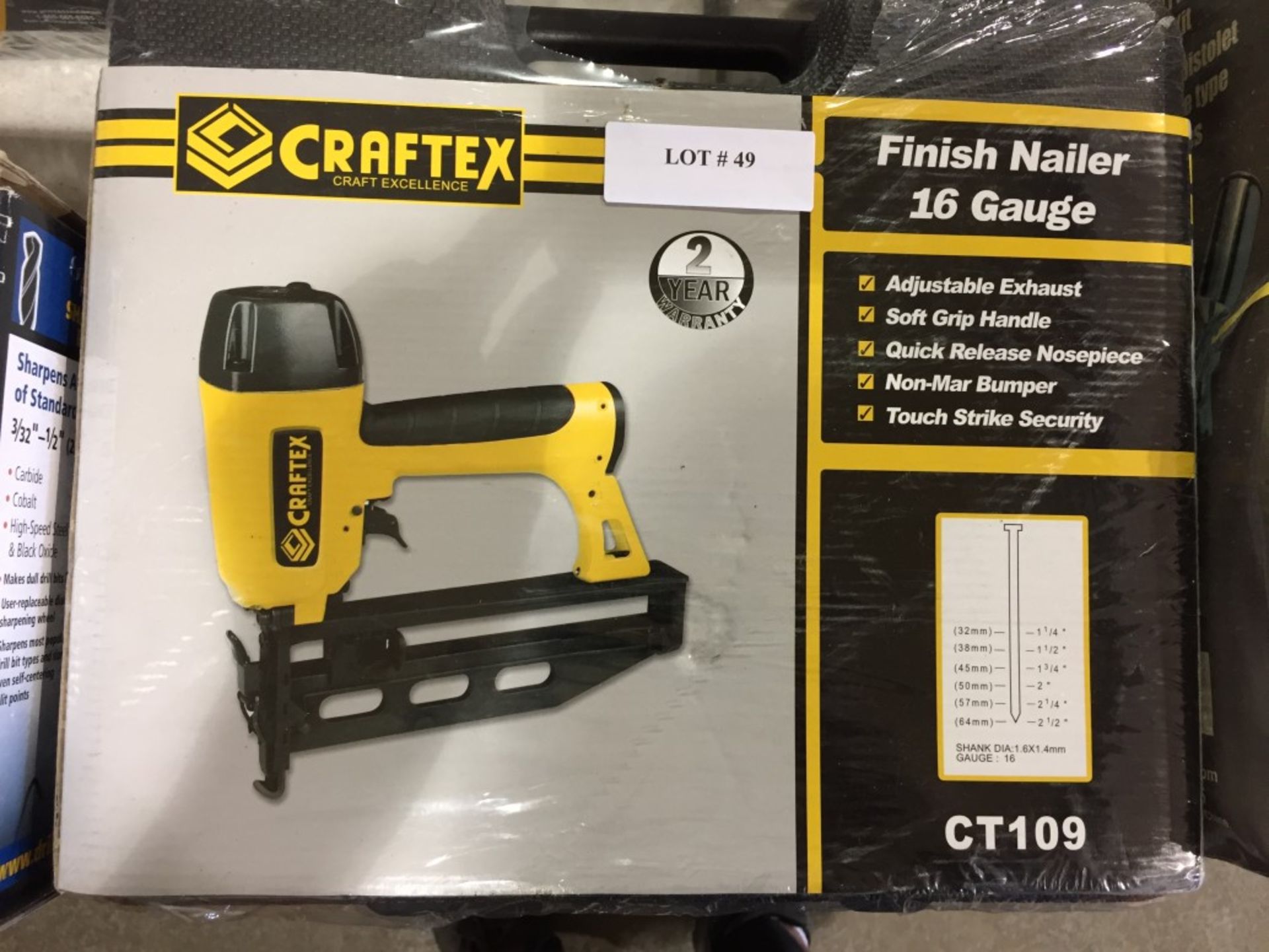 Craftex Finish Nailer 16 Gauge