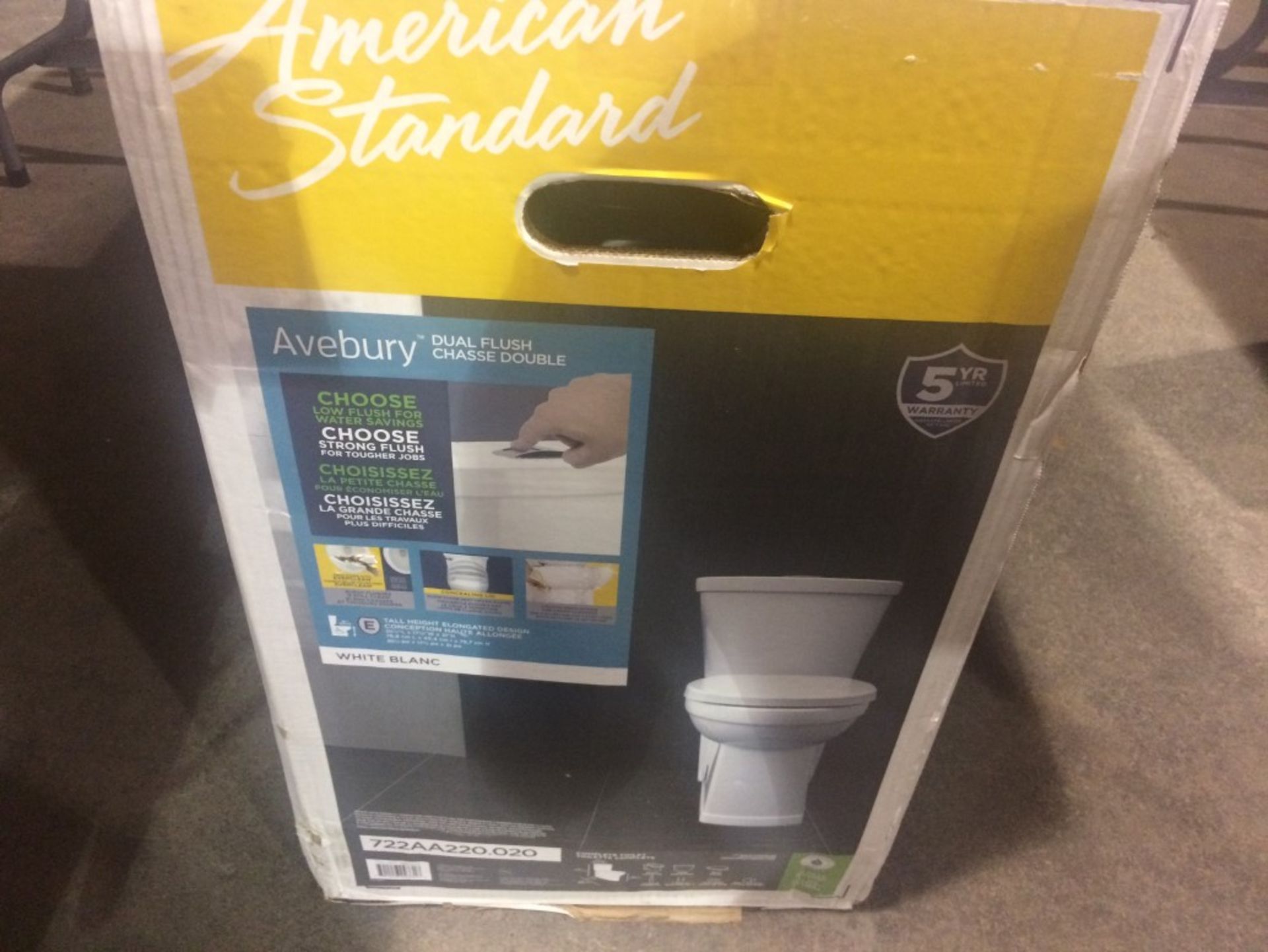 American Standard Complete Toilet - Image 3 of 3