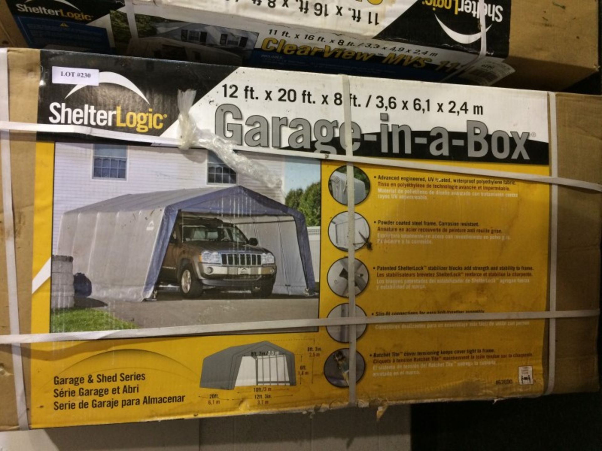 Shelter Logic Garage-in-a-box 12'x20'
