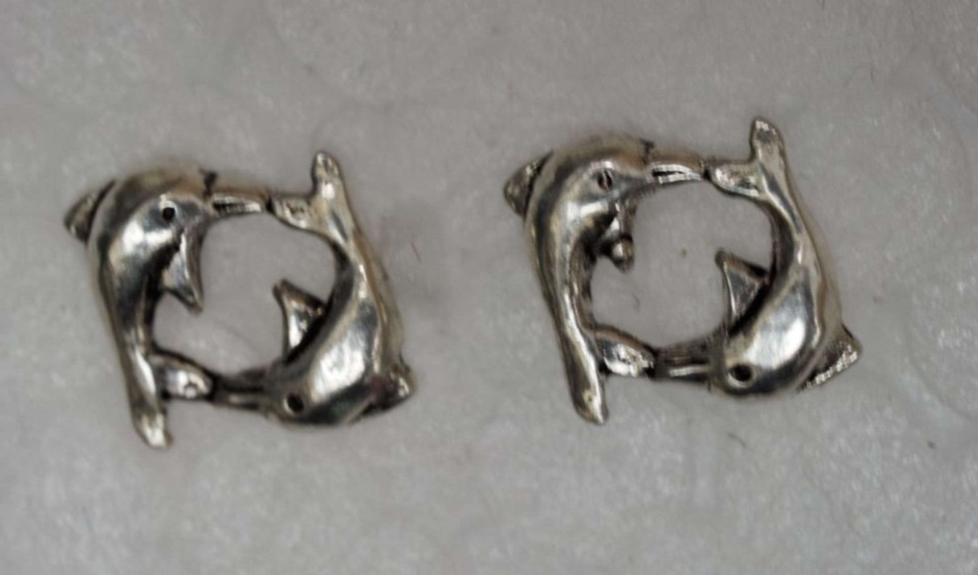 Sterling Silver 7 pairS of Assorted Earrings Retail $250 - Image 5 of 8