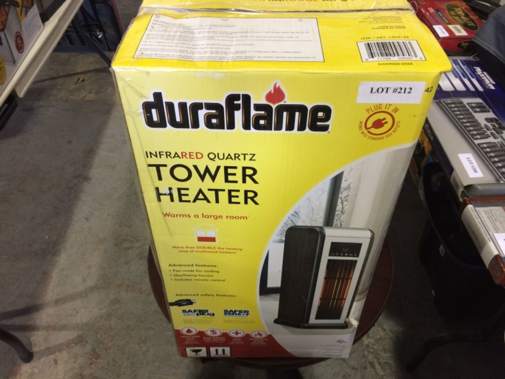 Duraflame Infrared Tower Heater