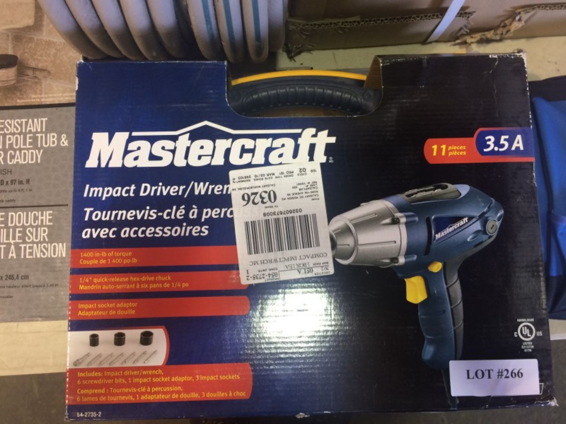 Mastercraft Impact Driver/Wrench Kit
