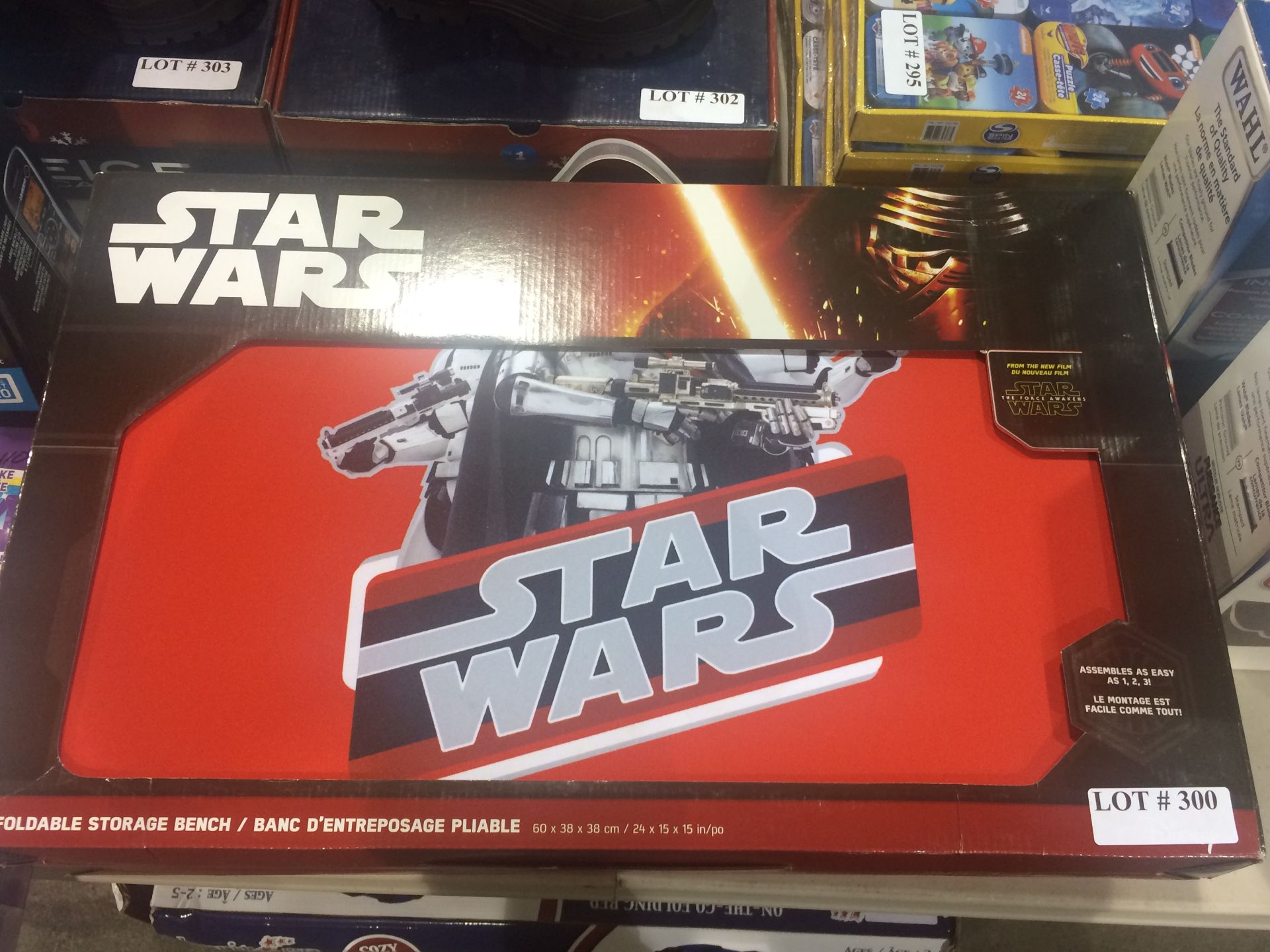 Star Wars Foldable Storage Bench