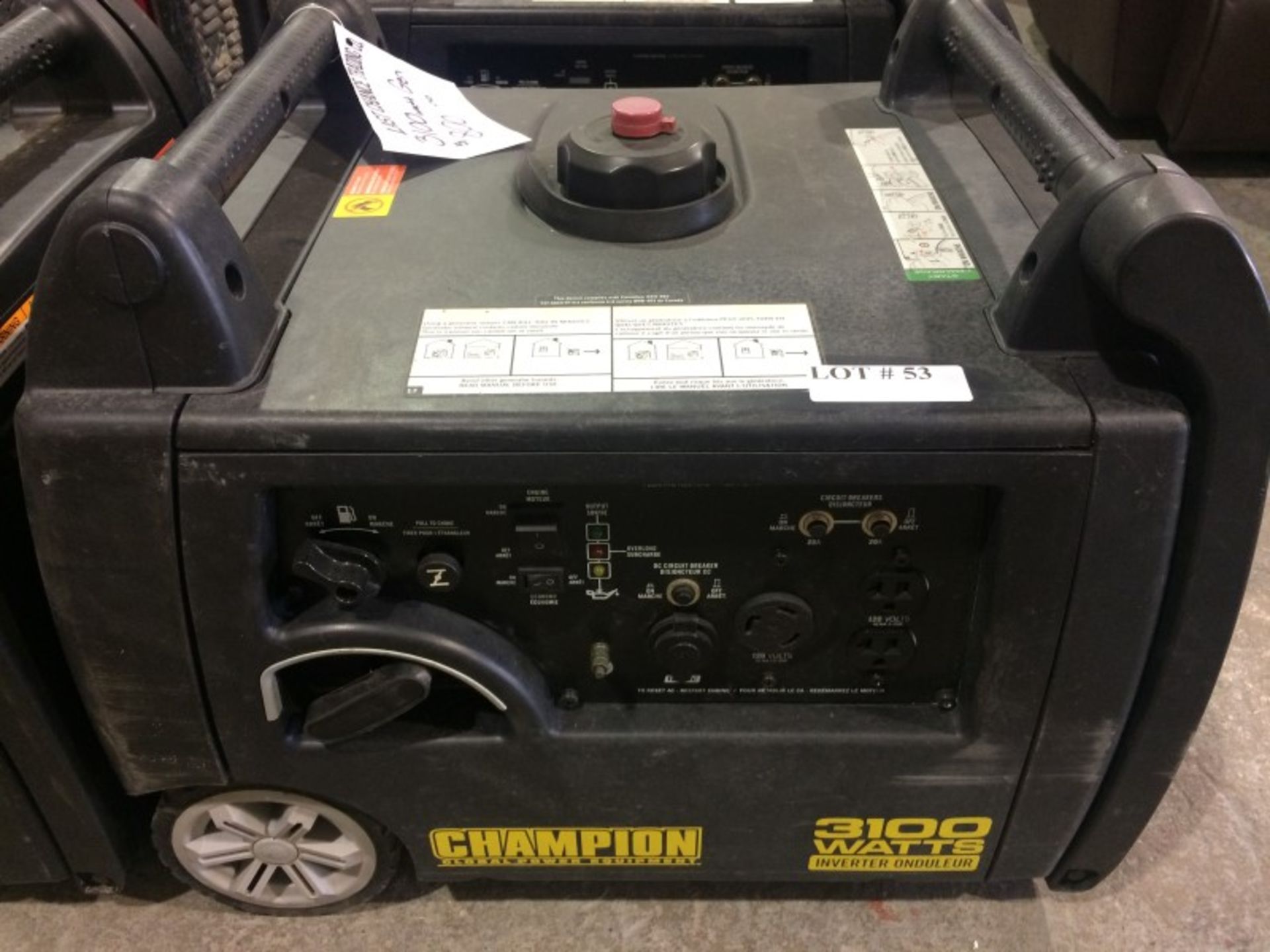 Champion 3100 Watt Inverter Generator