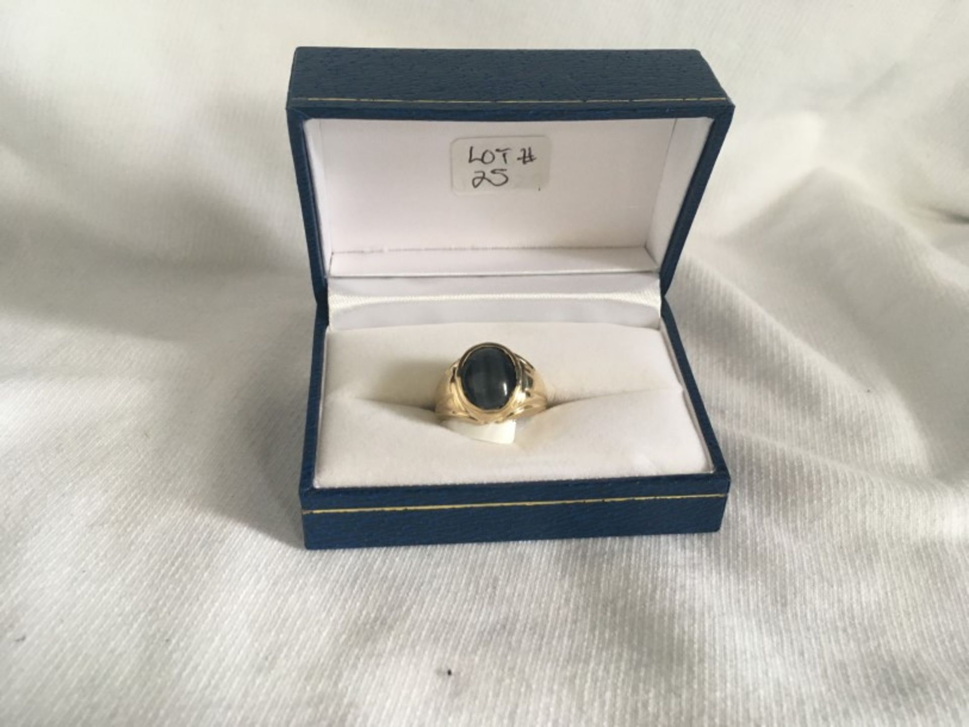 Mens Ring/10kt Yello-White Gold/wt 6.00 gr Value $2,150