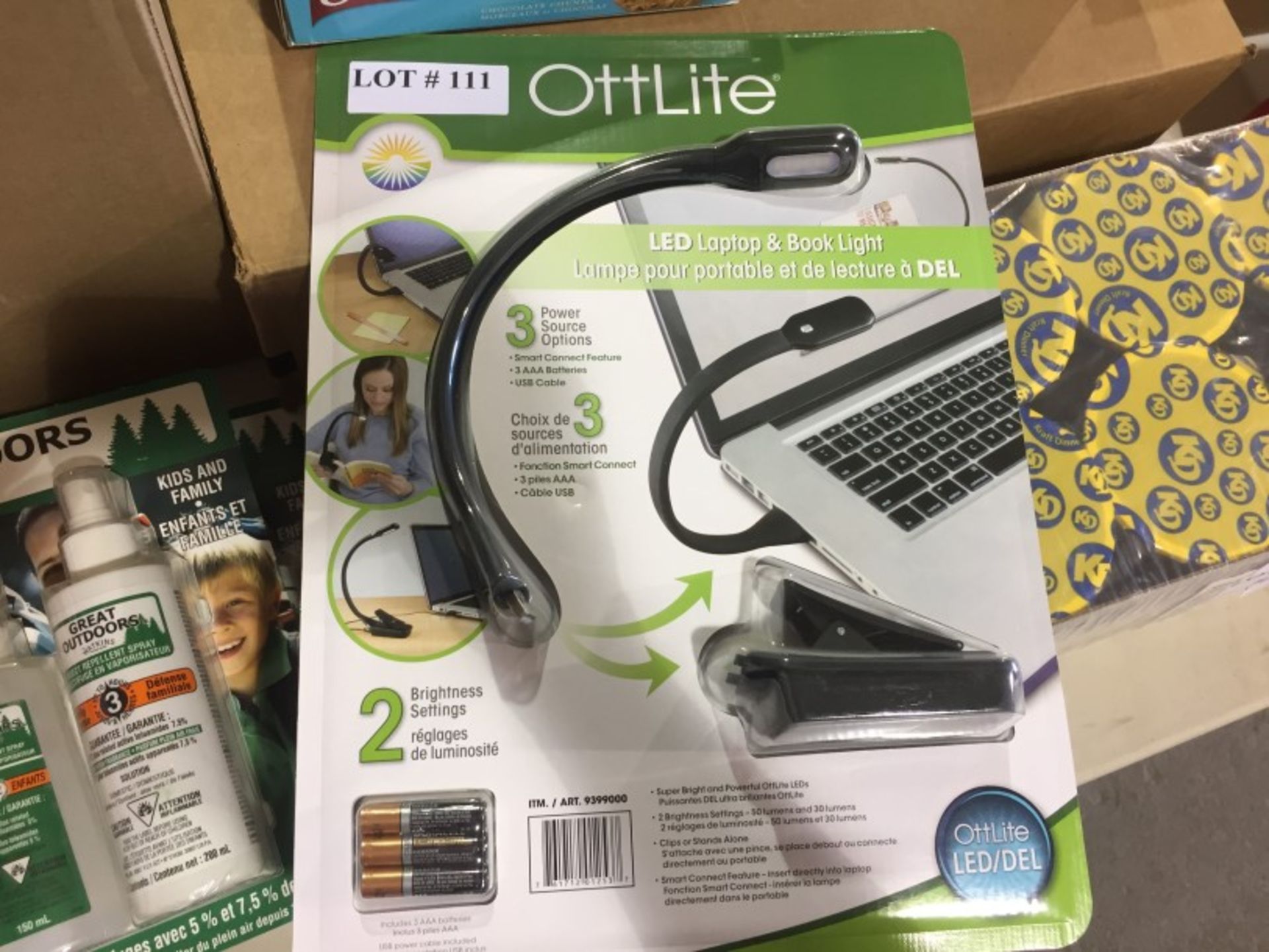 New Ottlite-LED Laptop & Booklite