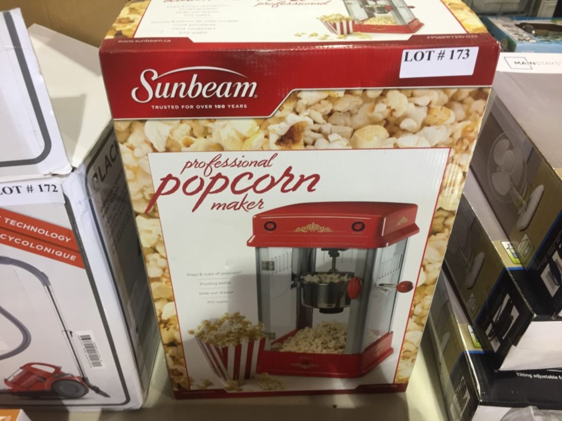 New Sunbeam-Professional Popcorn Maker