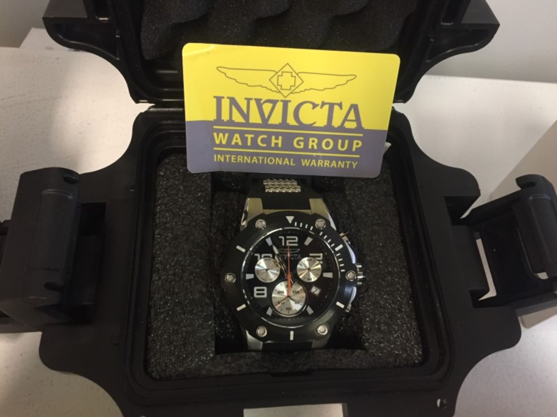 Invicta Watch w/Instruction Manuel/Stainless Steel/Water Resis.