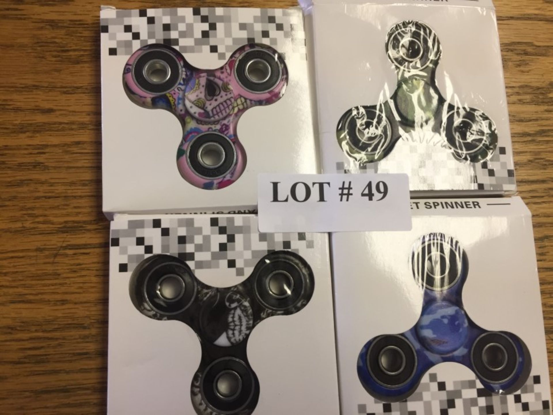 Lot 4 New Figit Spinners