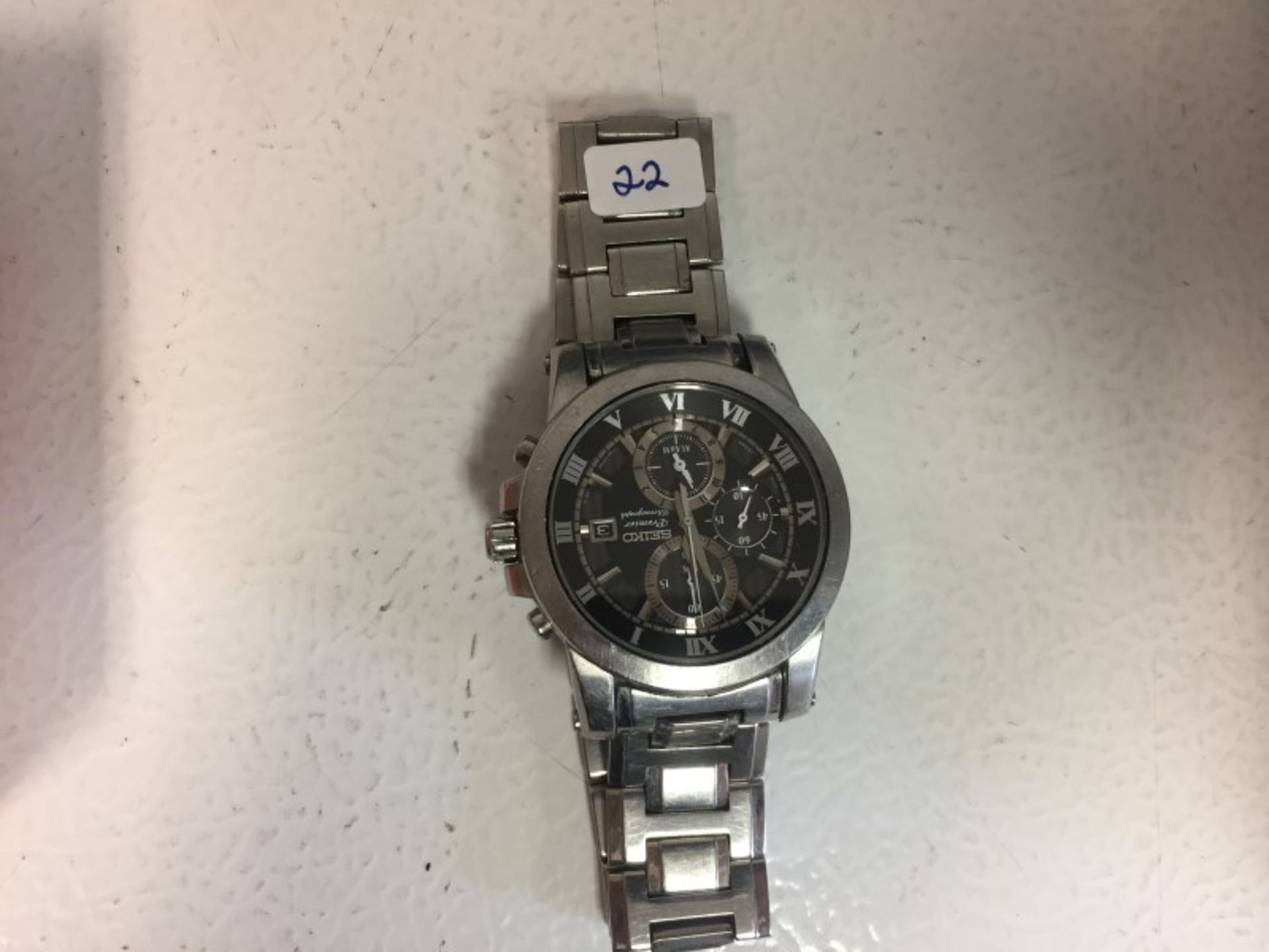 Seiko Watch-Stainless Steel