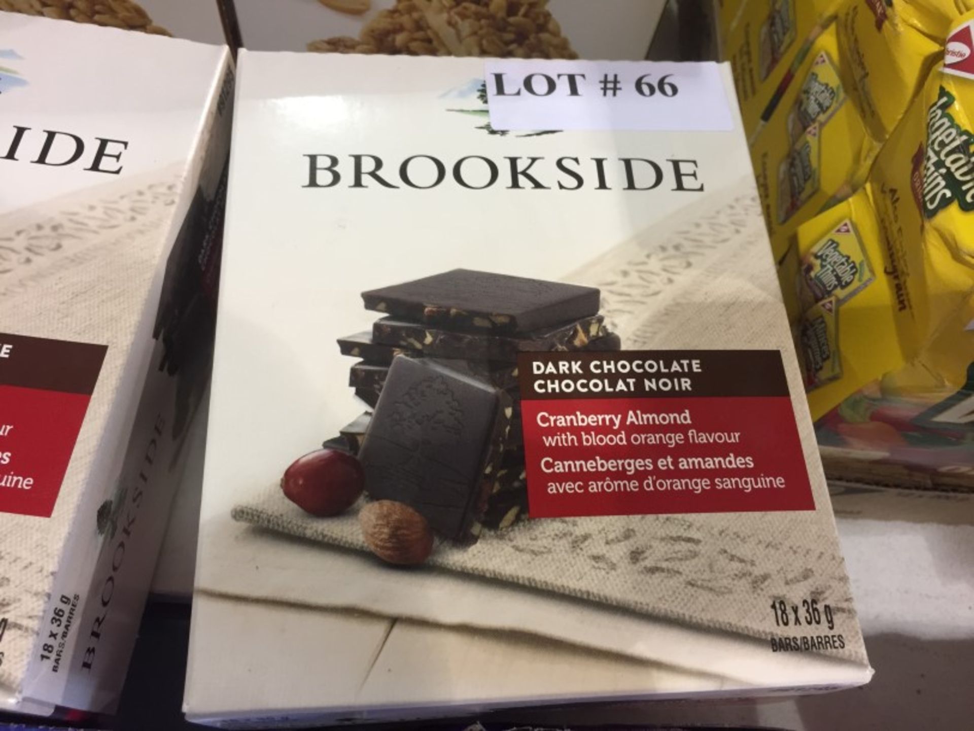 Brookside Dark Chocolate/Cranberry almond w/Blood Orange