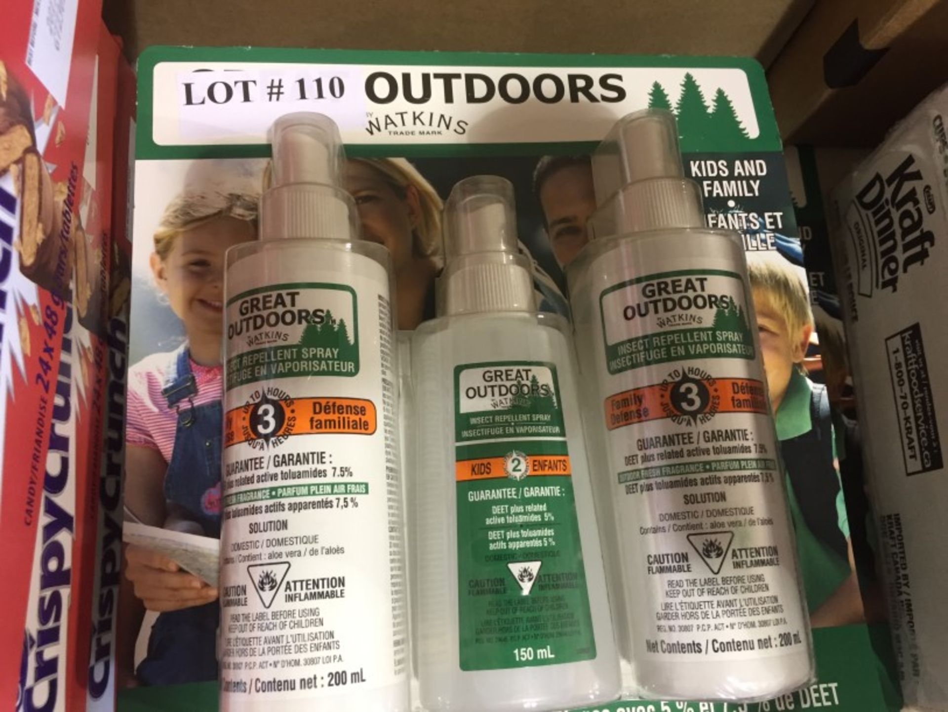 New Great Outdoors-Insect Repellent Spray 2 pkgs