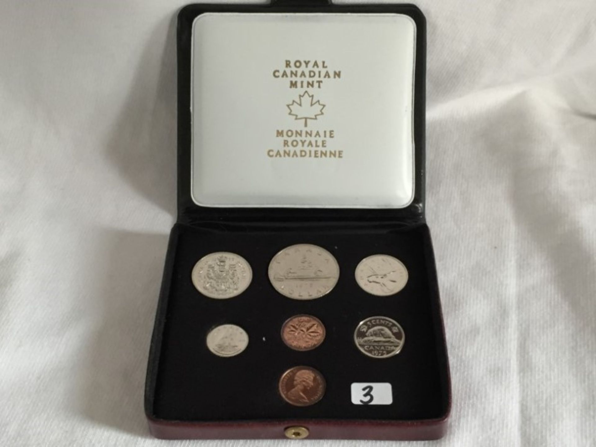 Royal Canada mint 1975 proof coin set