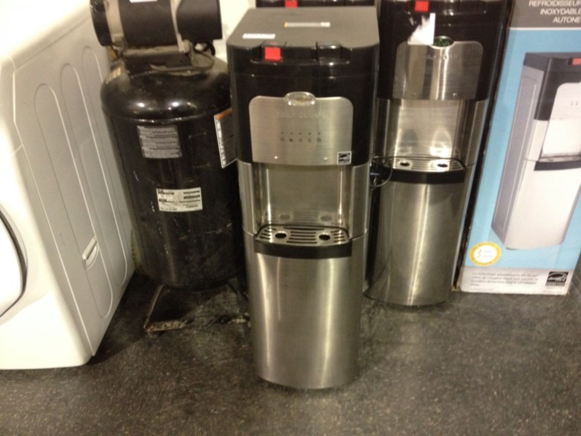 Whirlpool water cooler - stainless steel