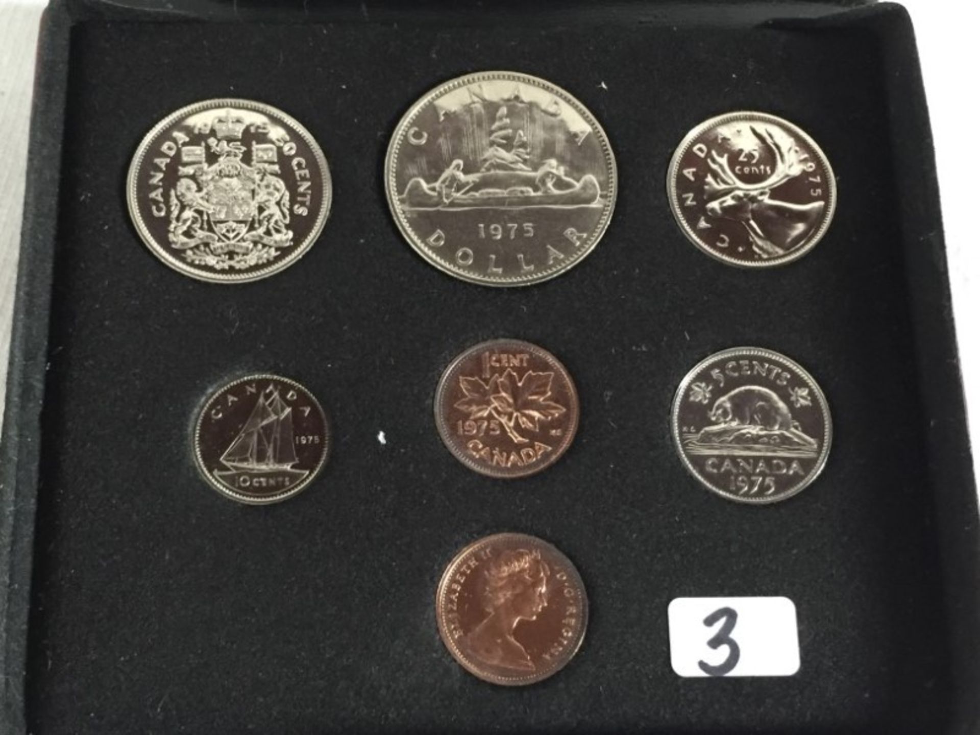 Royal Canada mint 1975 proof coin set - Image 2 of 2