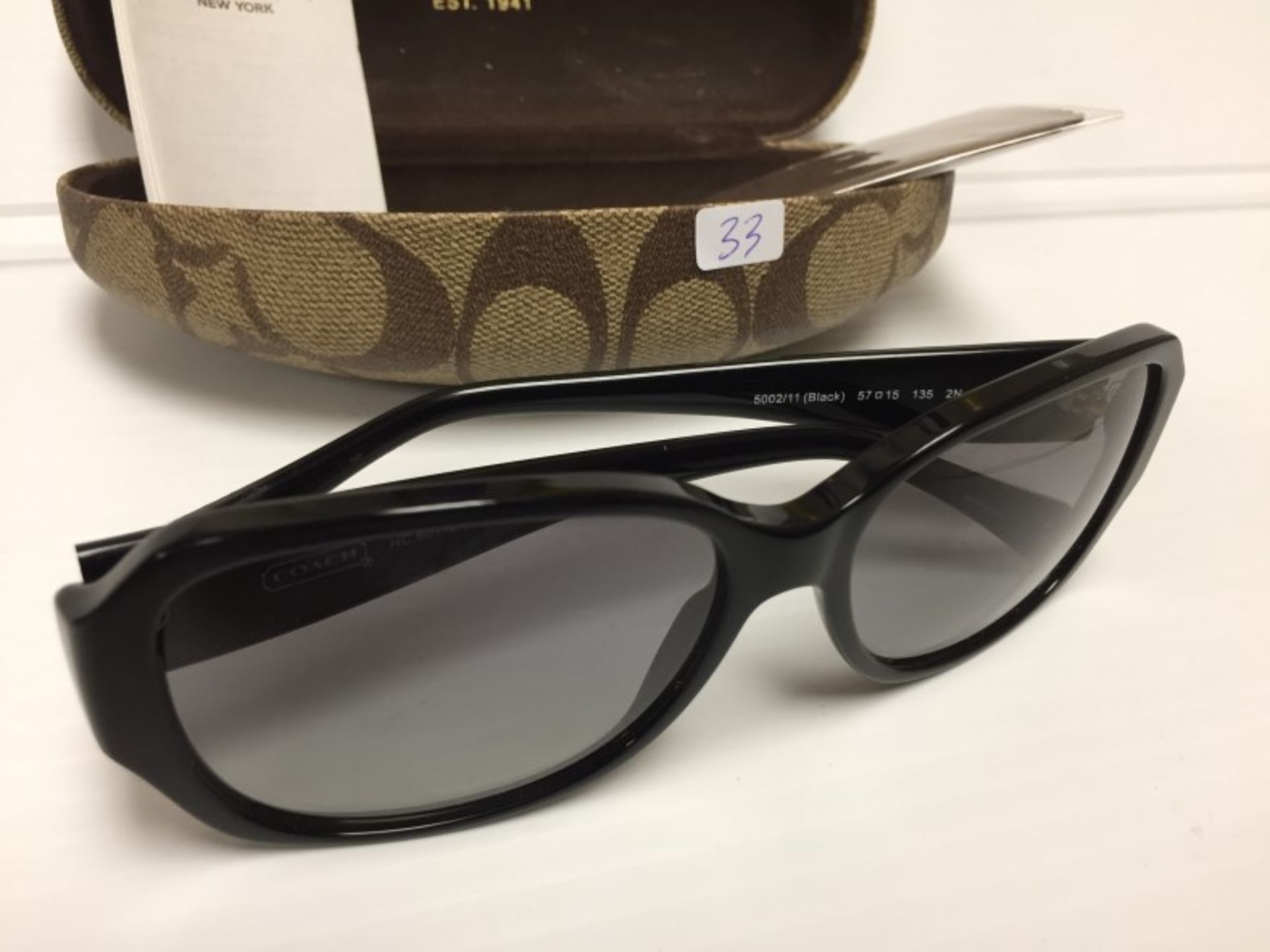 Coach New York Sunglasses - Image 2 of 2