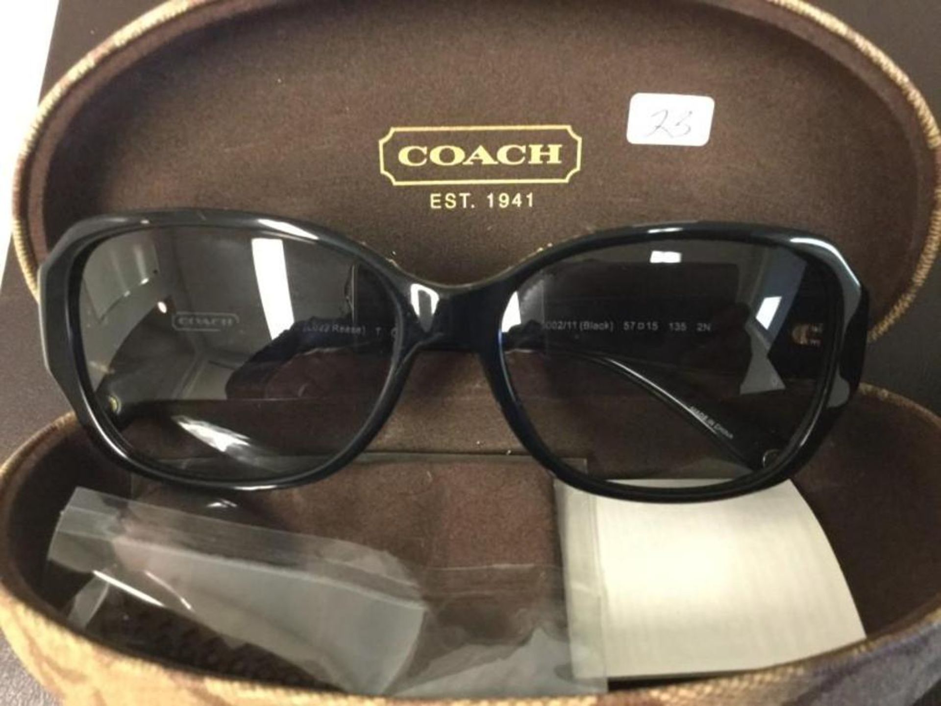 NEW Ladies Coach Sunglasses with Case