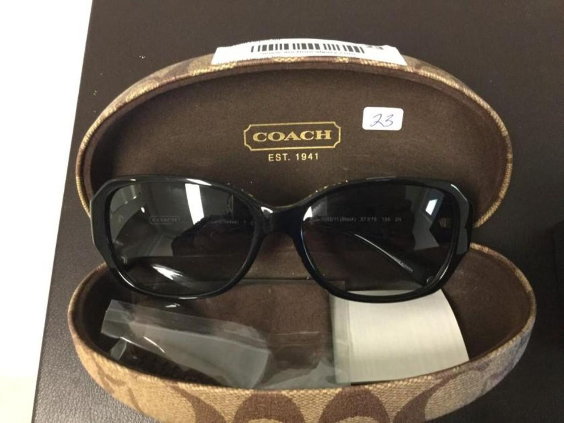 NEW Ladies Coach Sunglasses with Case - Image 2 of 2