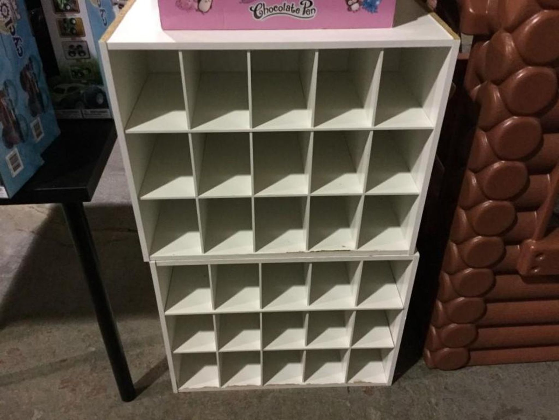 Multi Hole Shoe Rack