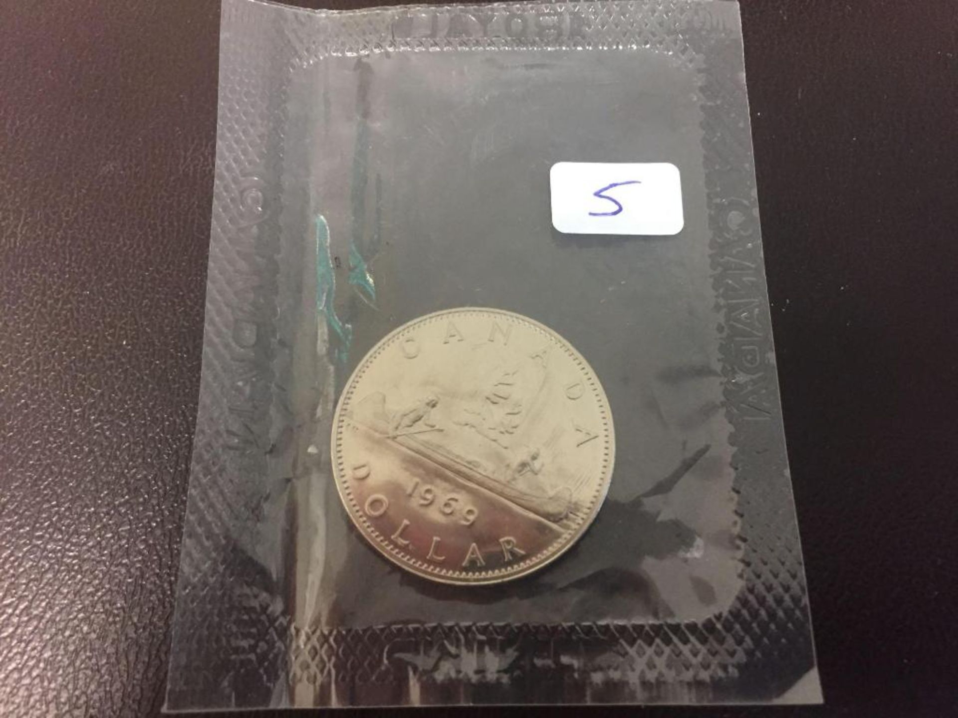 Canadian Mint Sealed 1969 silver Dollar