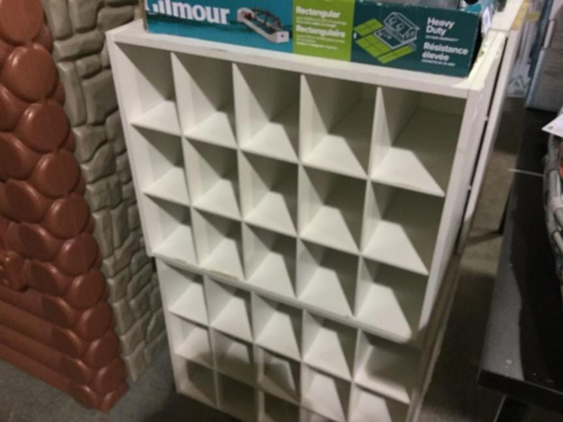 Multi Hole Shoe Rack