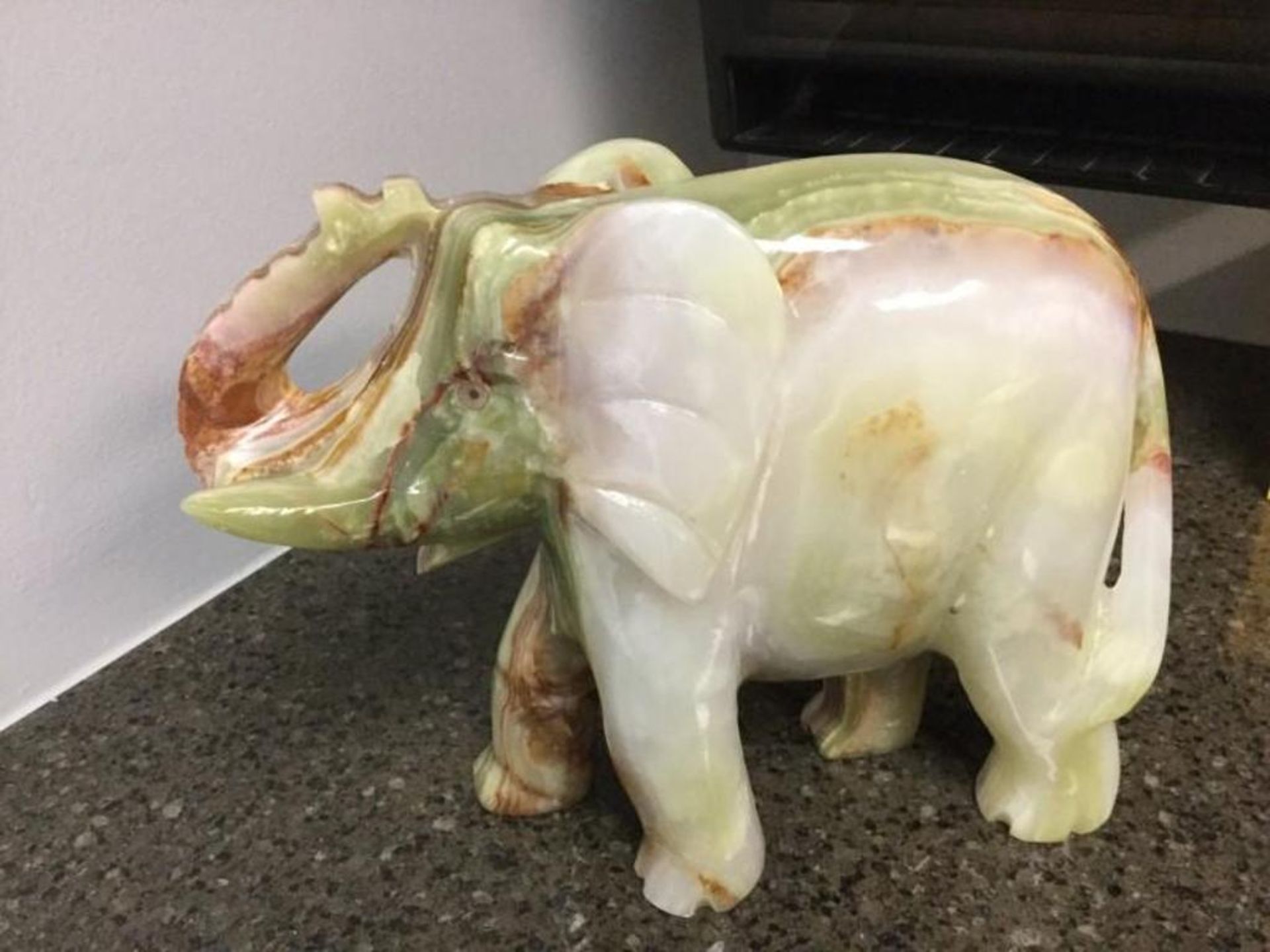 Marble Elephant Hand carved