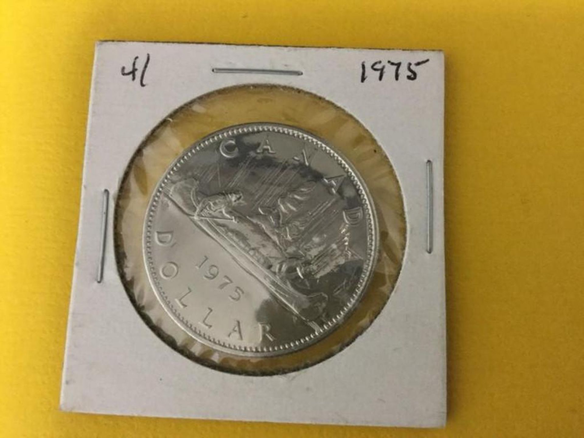 1975Canadian Silver dollar