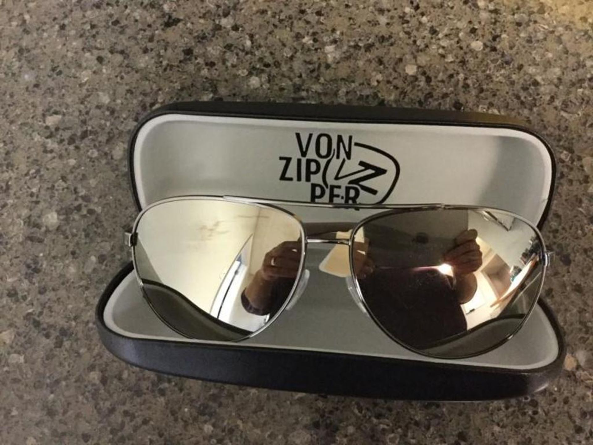 Perada sunglasses with a case-value $385