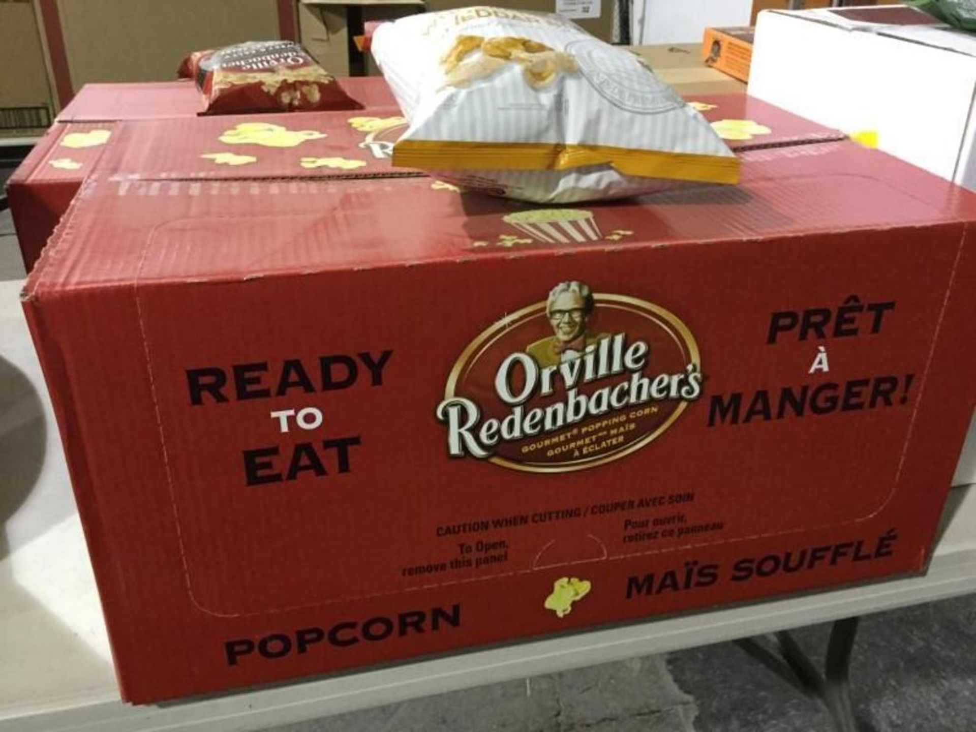 Case of Orville Redenbachers Caramel and Cheddar Popcorn - Image 2 of 2