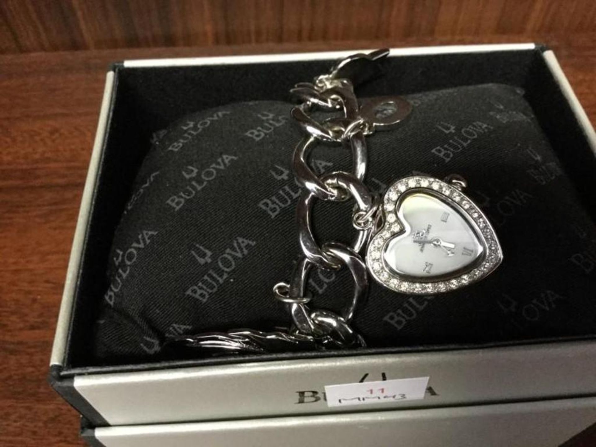 Jennifer Lopez Charm Bracelet watch Silver