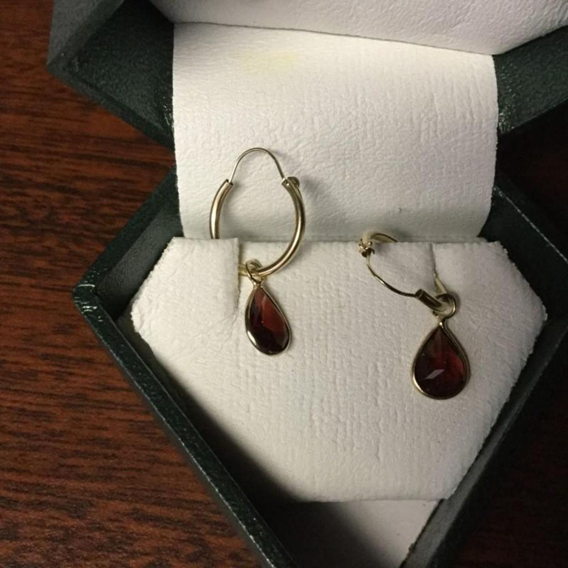14 kt Yellow Gold Gem stone Earrings Value $890