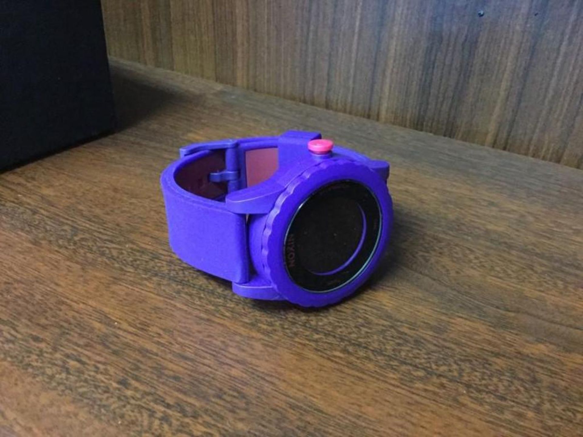 Nixon Watch - Purple band and face case - Image 2 of 3